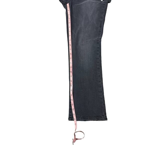 New Anthropologie Unpublished Margaux Cropped Demi Flare in Coal size 28 - Picture 4 of 12